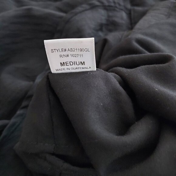 Gibsonlook Black  Shirt Dress With Drawstring Waist Size Medium - Picture 8 of 13